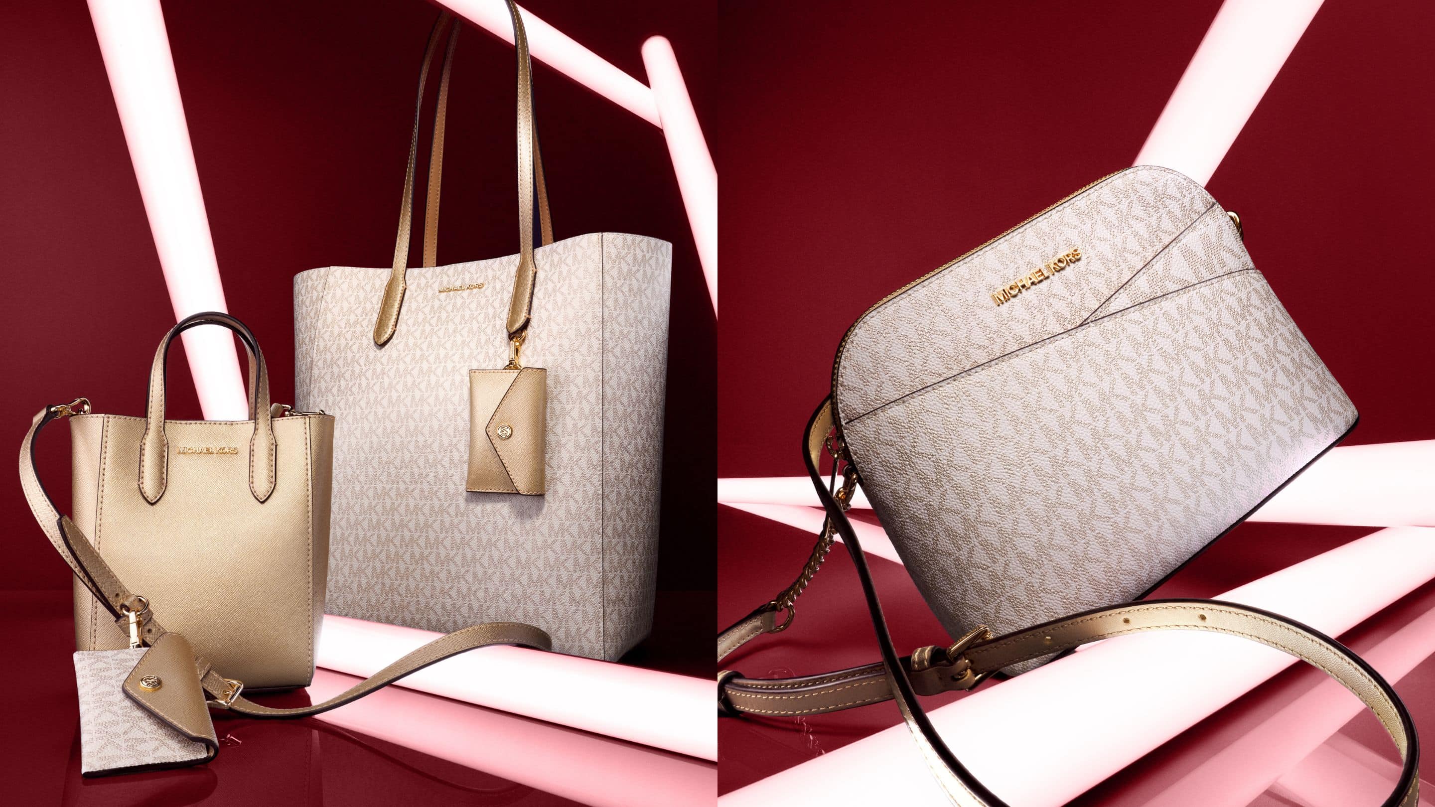 signature logo handbags