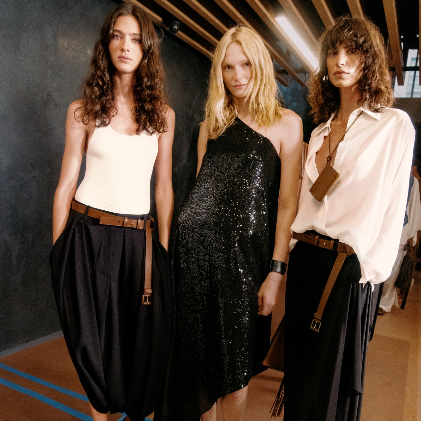 models at the fall/winter 2025 runway show