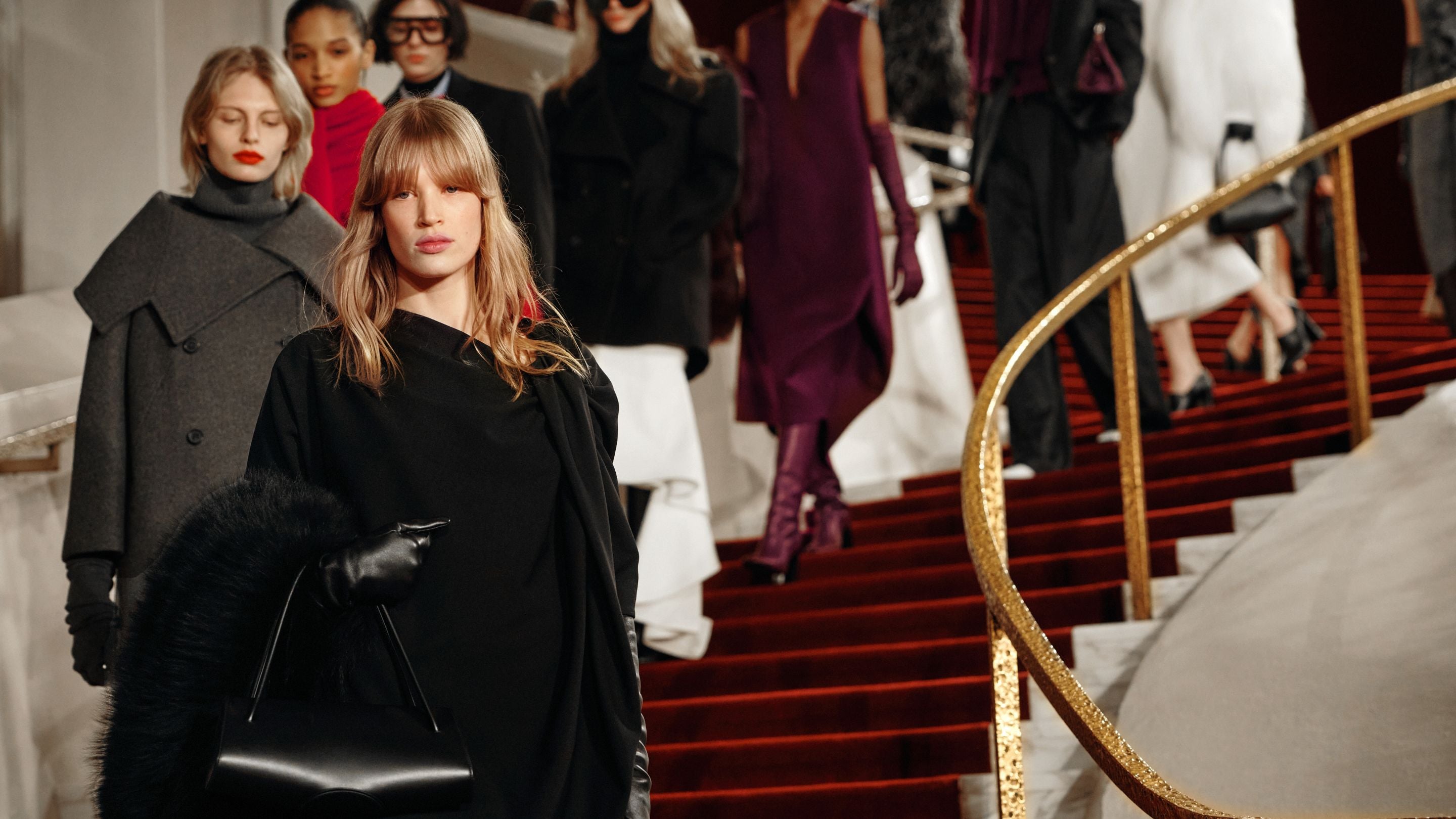 models at fall/winter 2026 runway