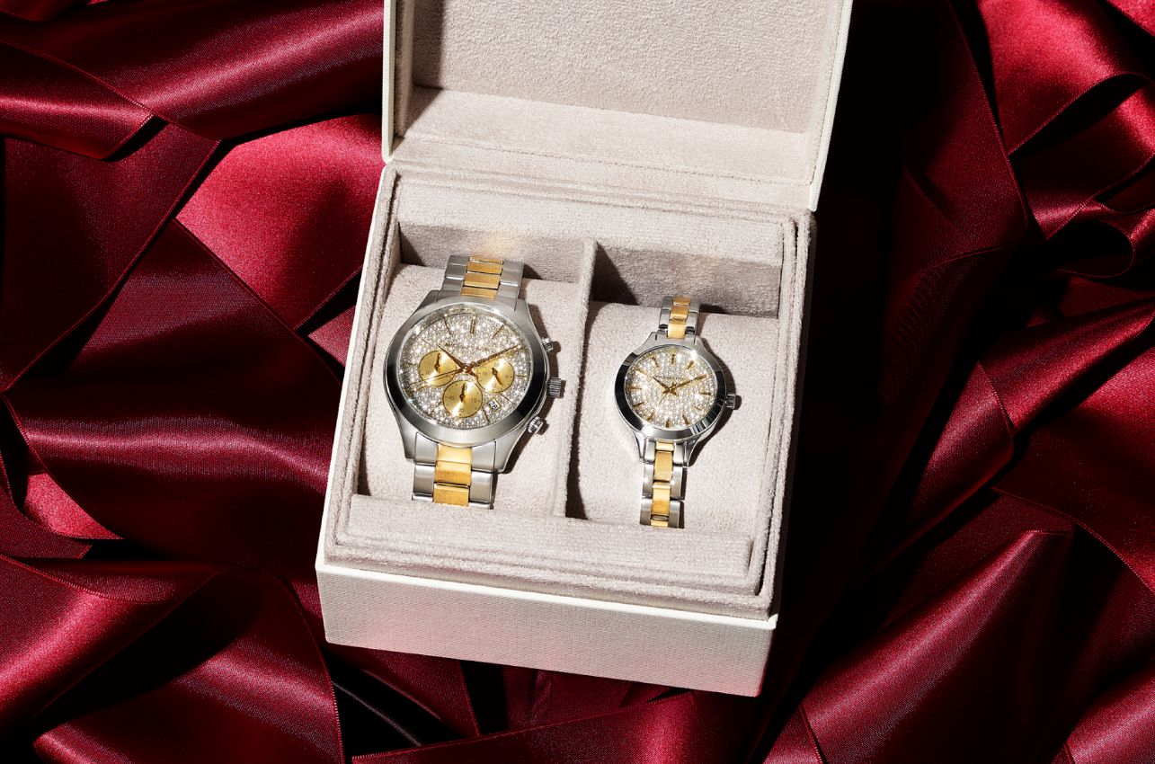 gold and silver watches