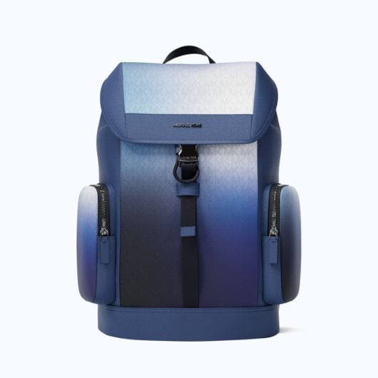 blue backpack