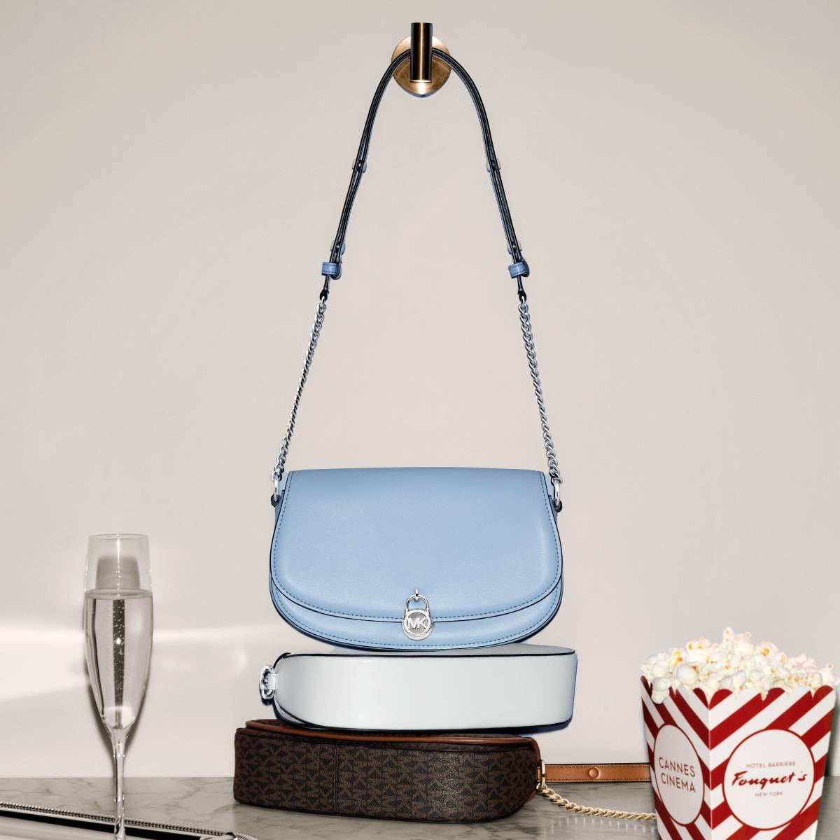Blue Crossbody
