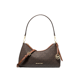 brown leather mini bag