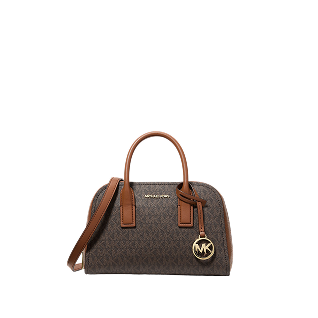 brown leather satchel
