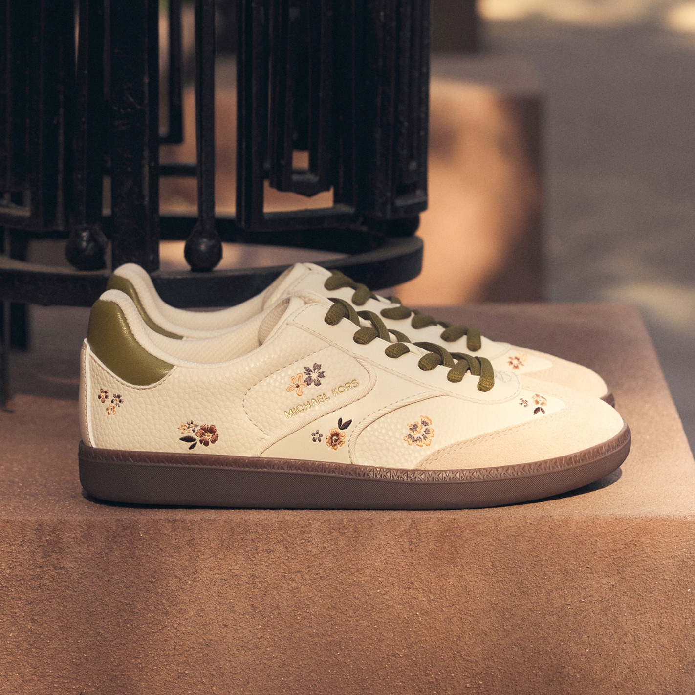 floral sneakers