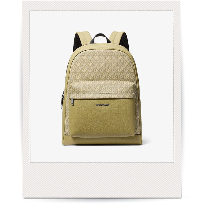 pale green backpack
