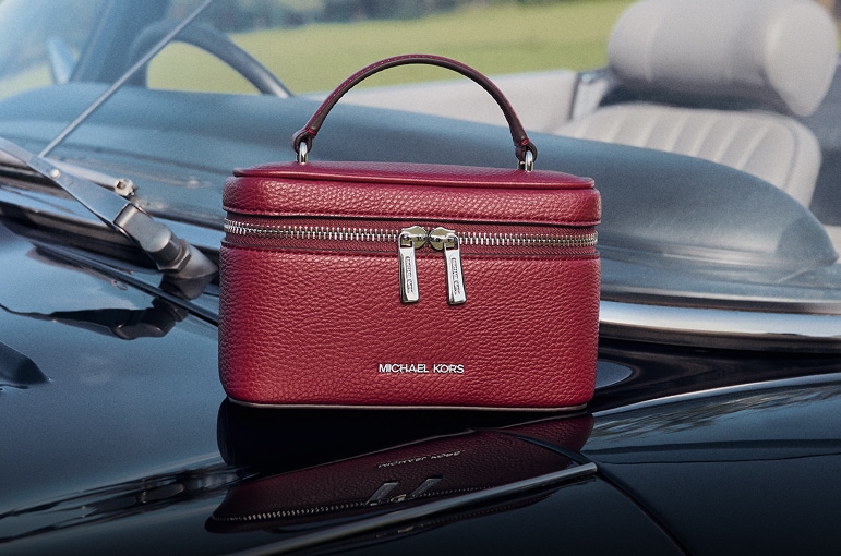 red mini bag
