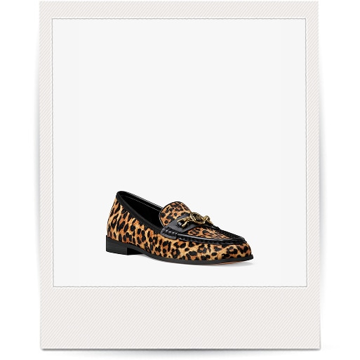 leopard print flat
