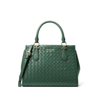 sacoche verte tiss&eacute;e