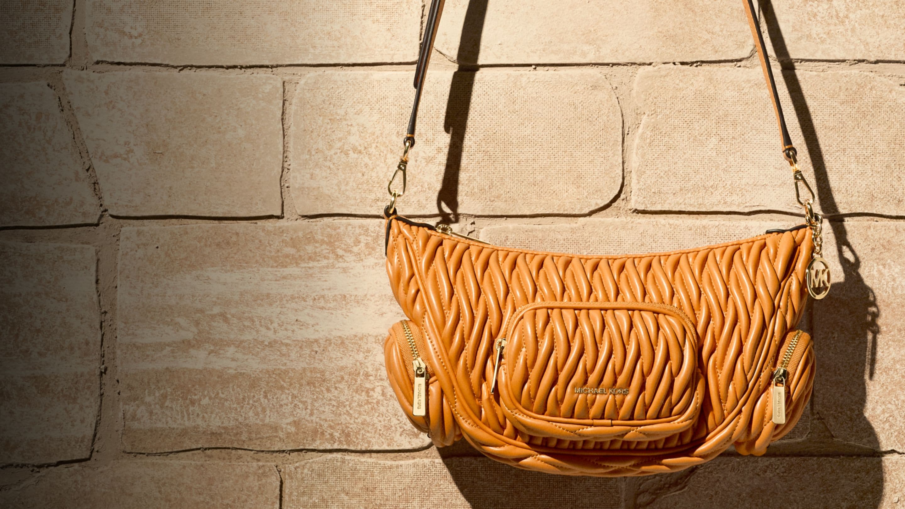 orange merritt shoulder bag