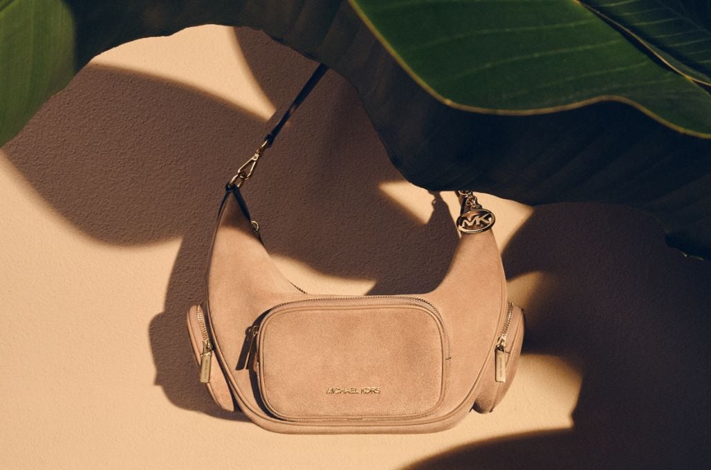 suede brown merritt handbag