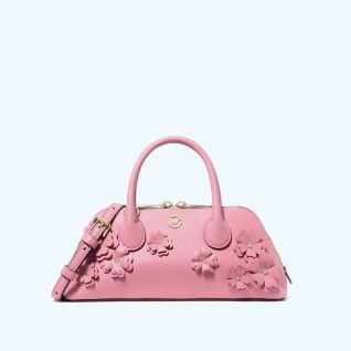 pink floral mini bag