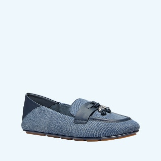 denim loafer