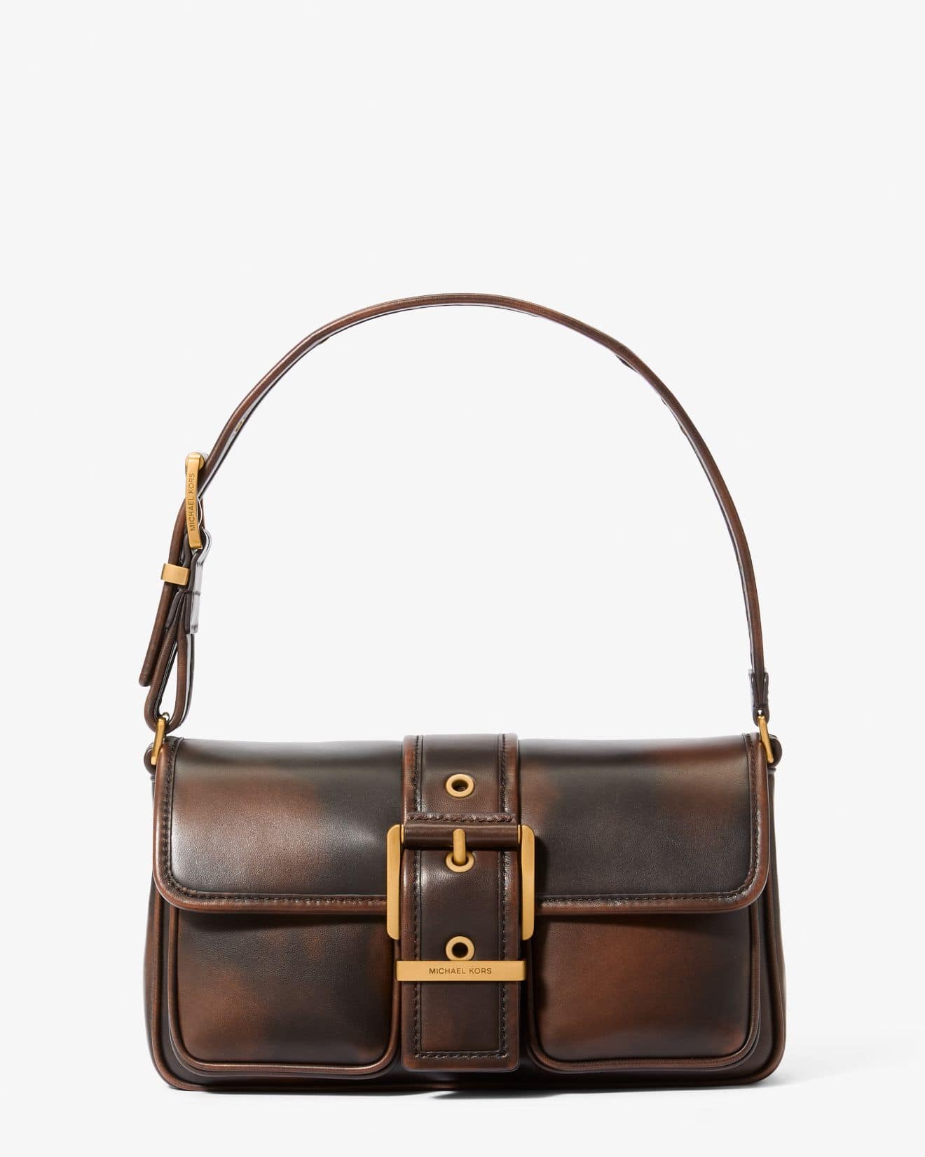 Colby Extra-Small Burnished Leather Shoulder Bag | Michael Kors