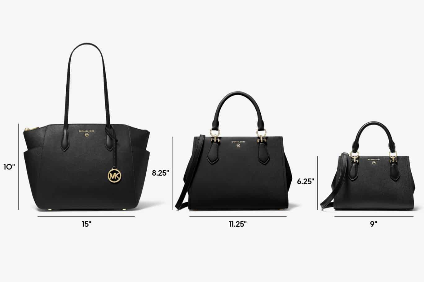 Michael kors black saffiano leather tote sale