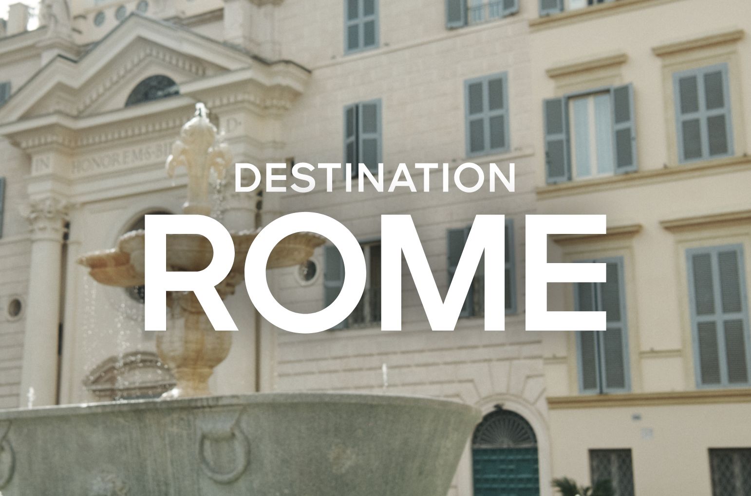 destination rome