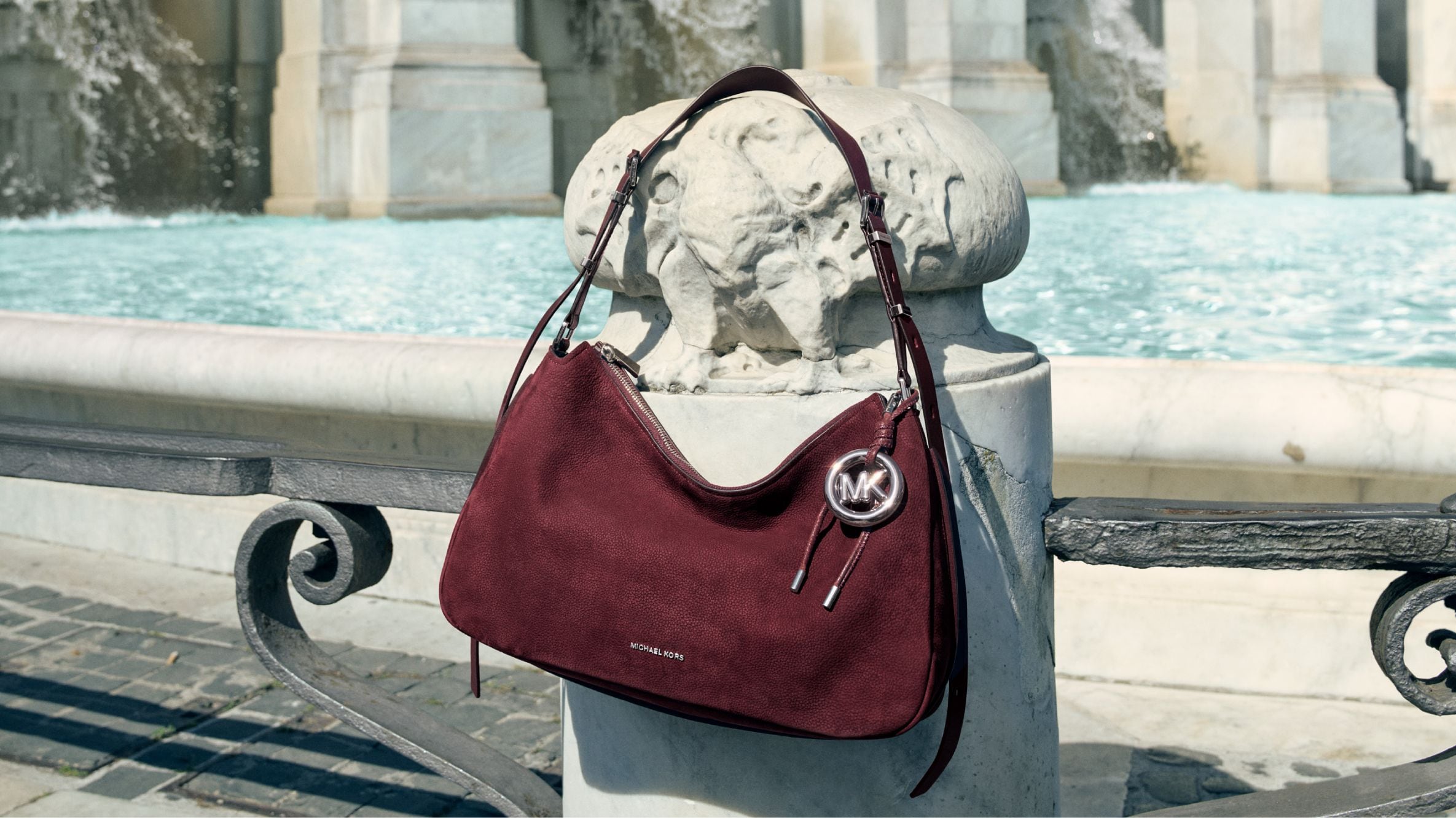 red nolita crossbody bag