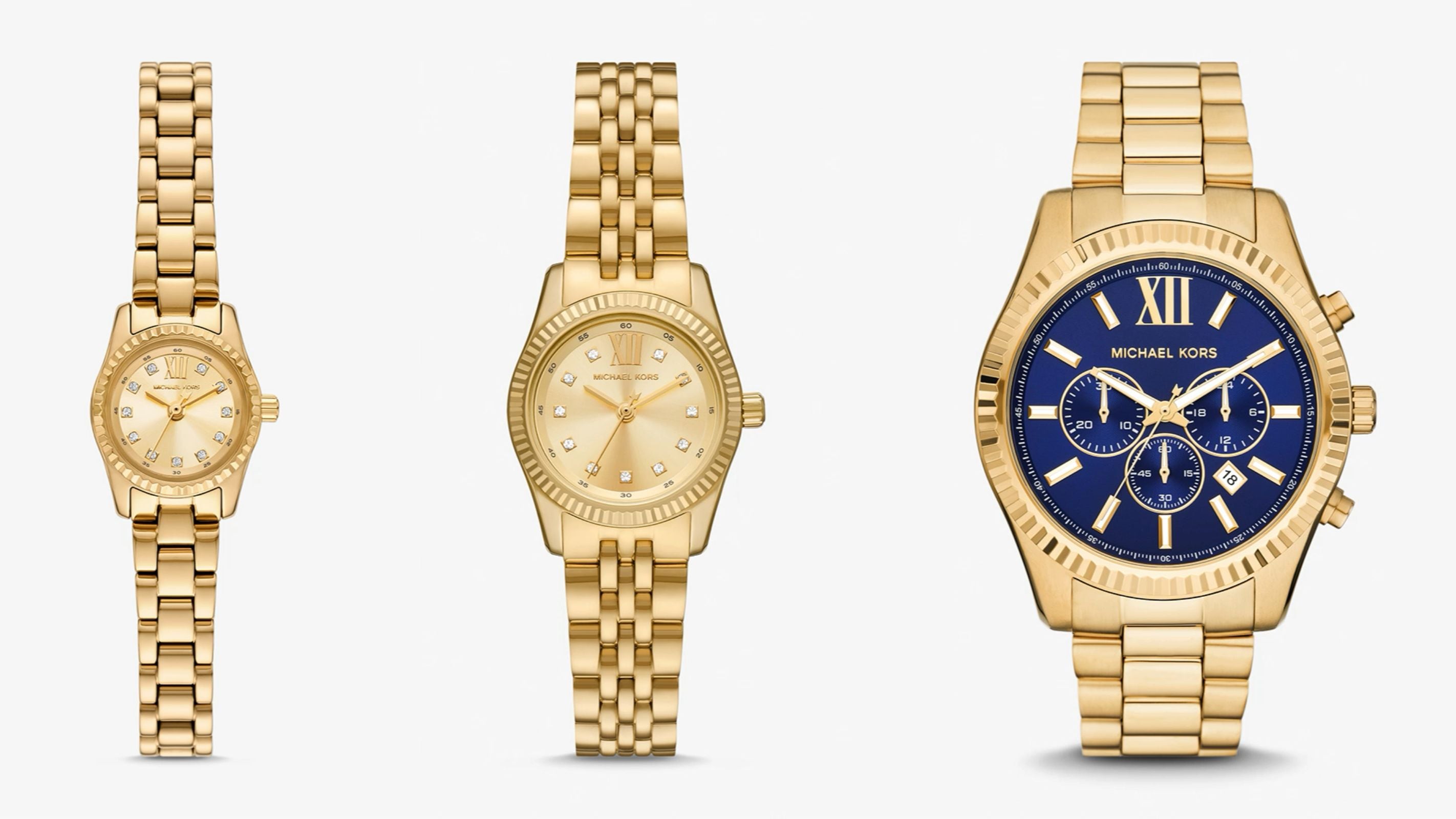 gold tone watches