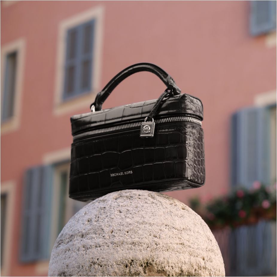 jana crocodile embossed mini crossbody bag