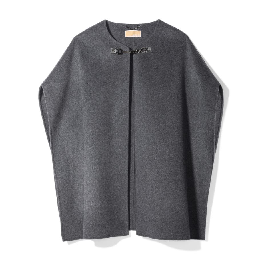 wool blend cape