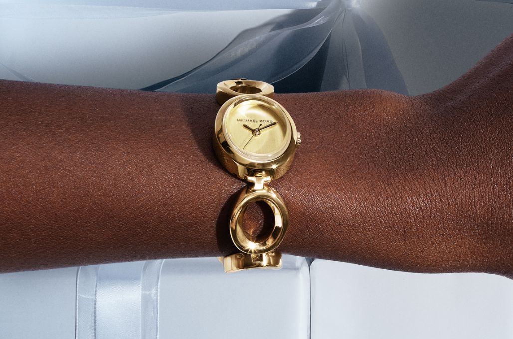 gold tone watch