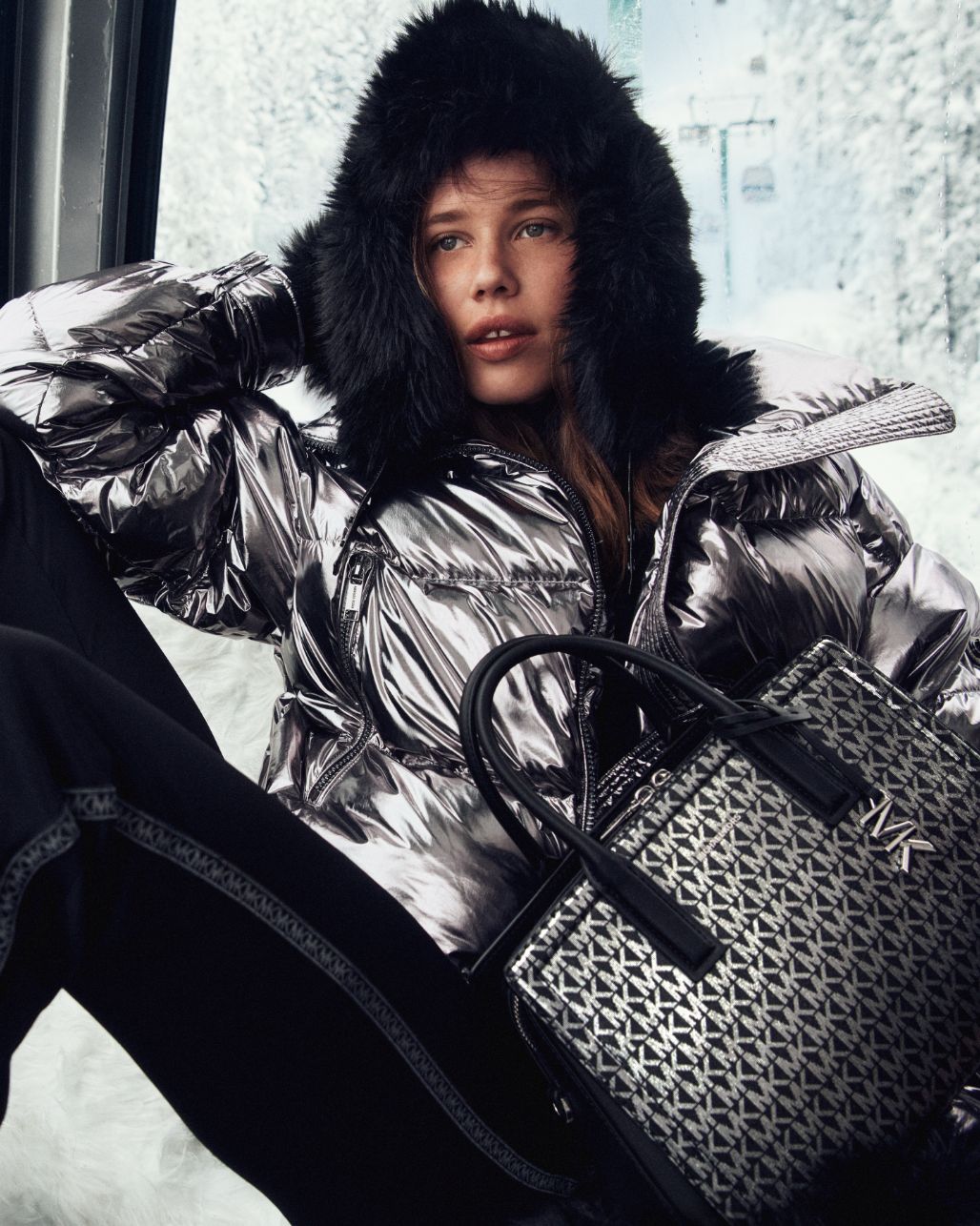 metallic winter style