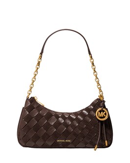 Nolita Medium Hand-Woven Leather Chain Pochette