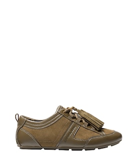 Keely Tassel Suede Trainer 