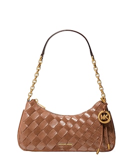 Nolita Medium Hand-Woven Leather Chain Pochette