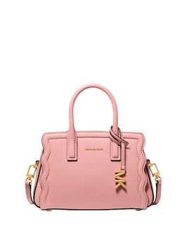 Tr&egrave;s petit sac &agrave; bandouli&egrave;re Laila convertible en cuir grain&eacute;