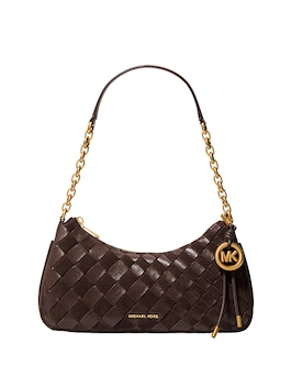 Nolita Medium Hand-Woven Leather Chain Pochette