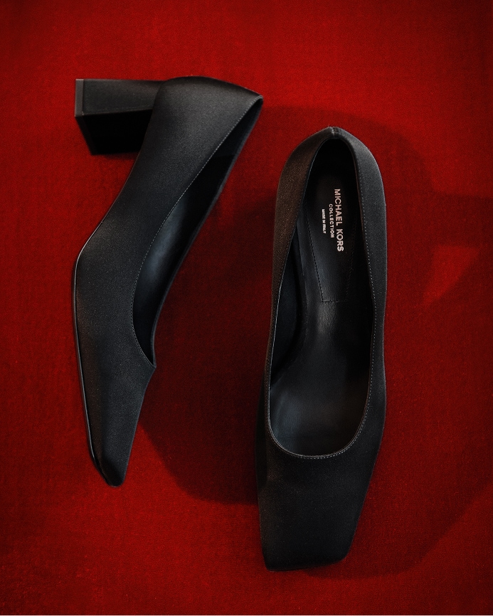 black heels