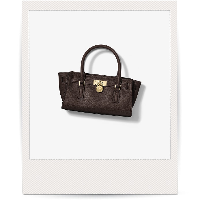 brown leather hamilton bag