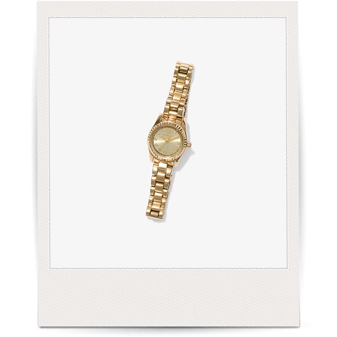 gold tone watch