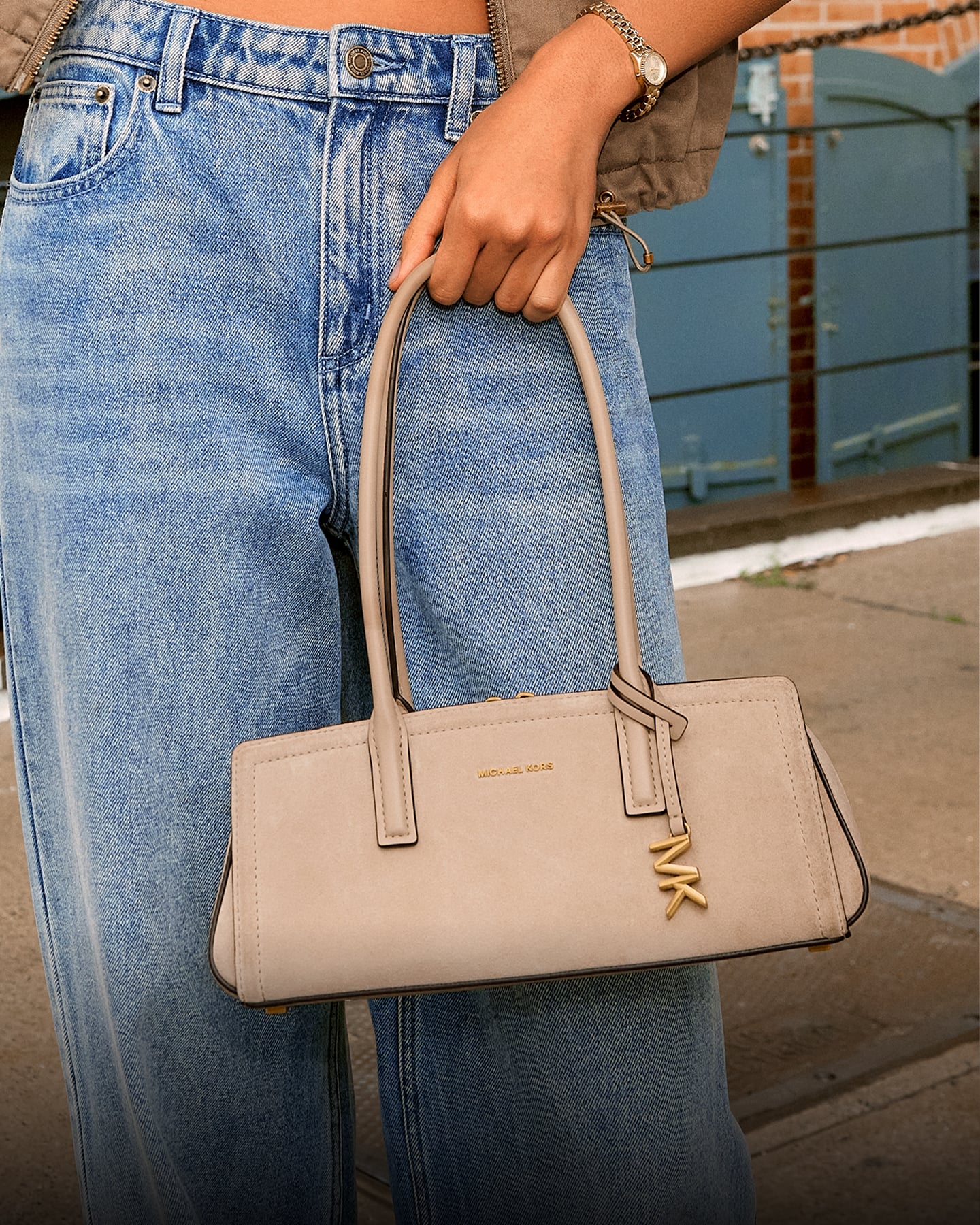 beige mini laila bag