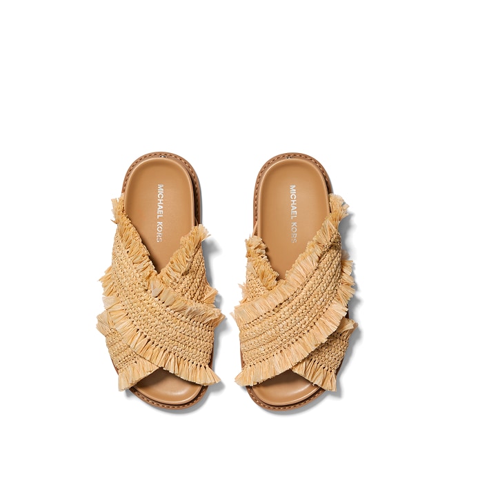 straw sandals