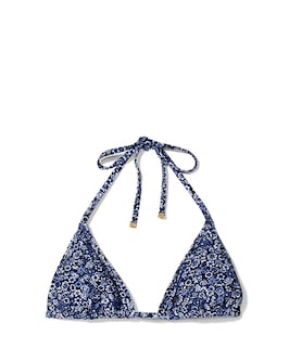 Floral Print Bikini Top
