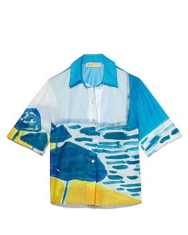 Michael Kors X Christina Zimpel Lawn Shirt