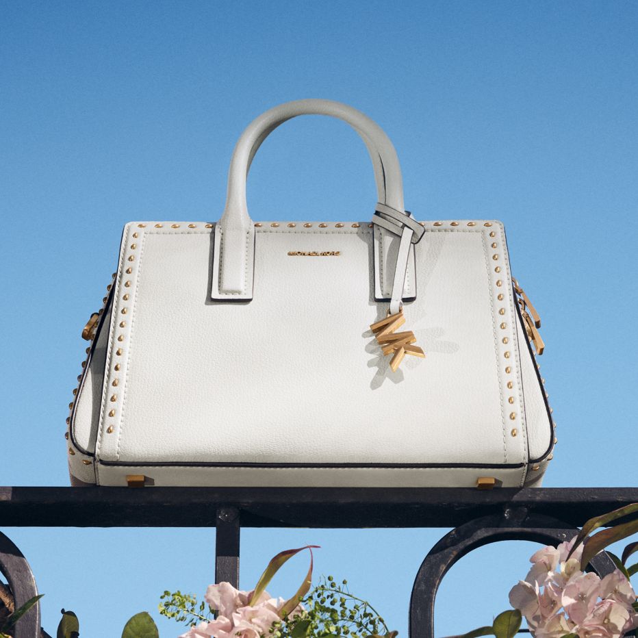 white laila satchel