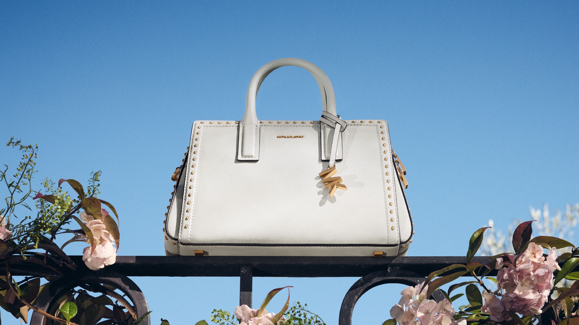 white laila satchel