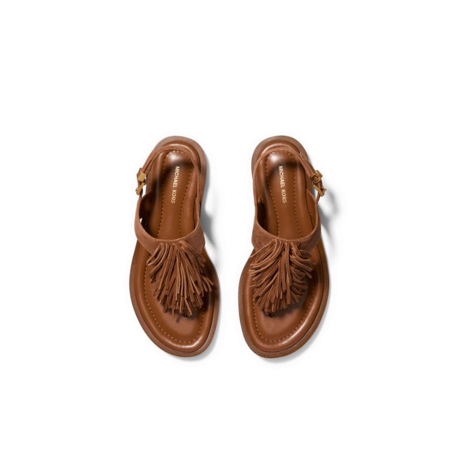 brown sandals