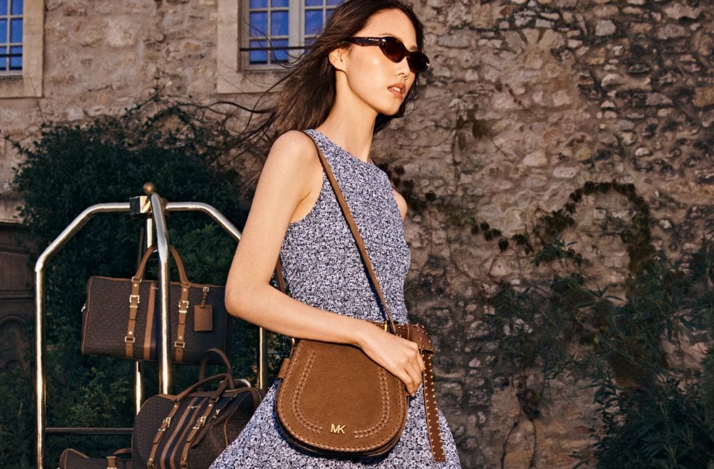 brown suede crossbody bag