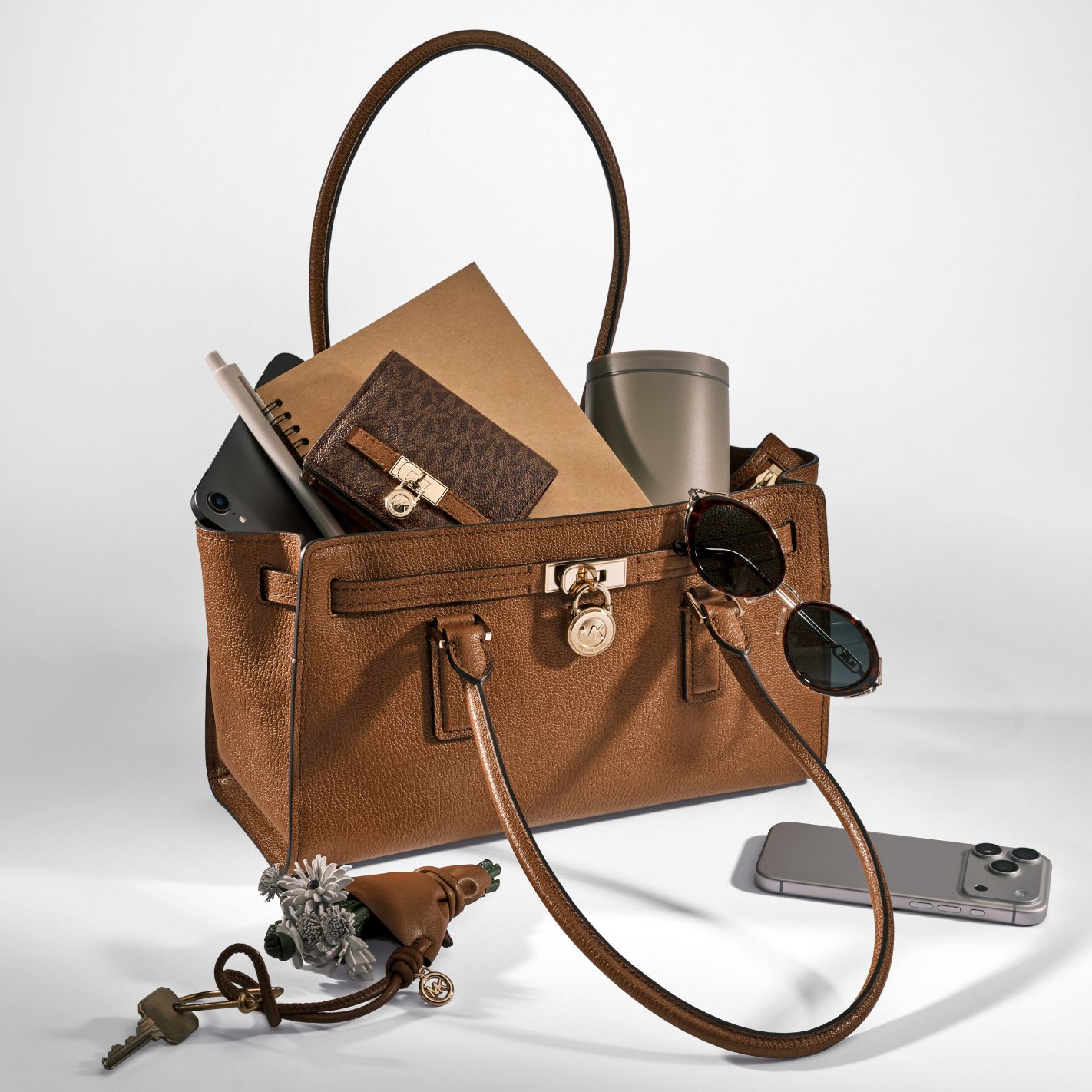 brown hamilton moderne handbag