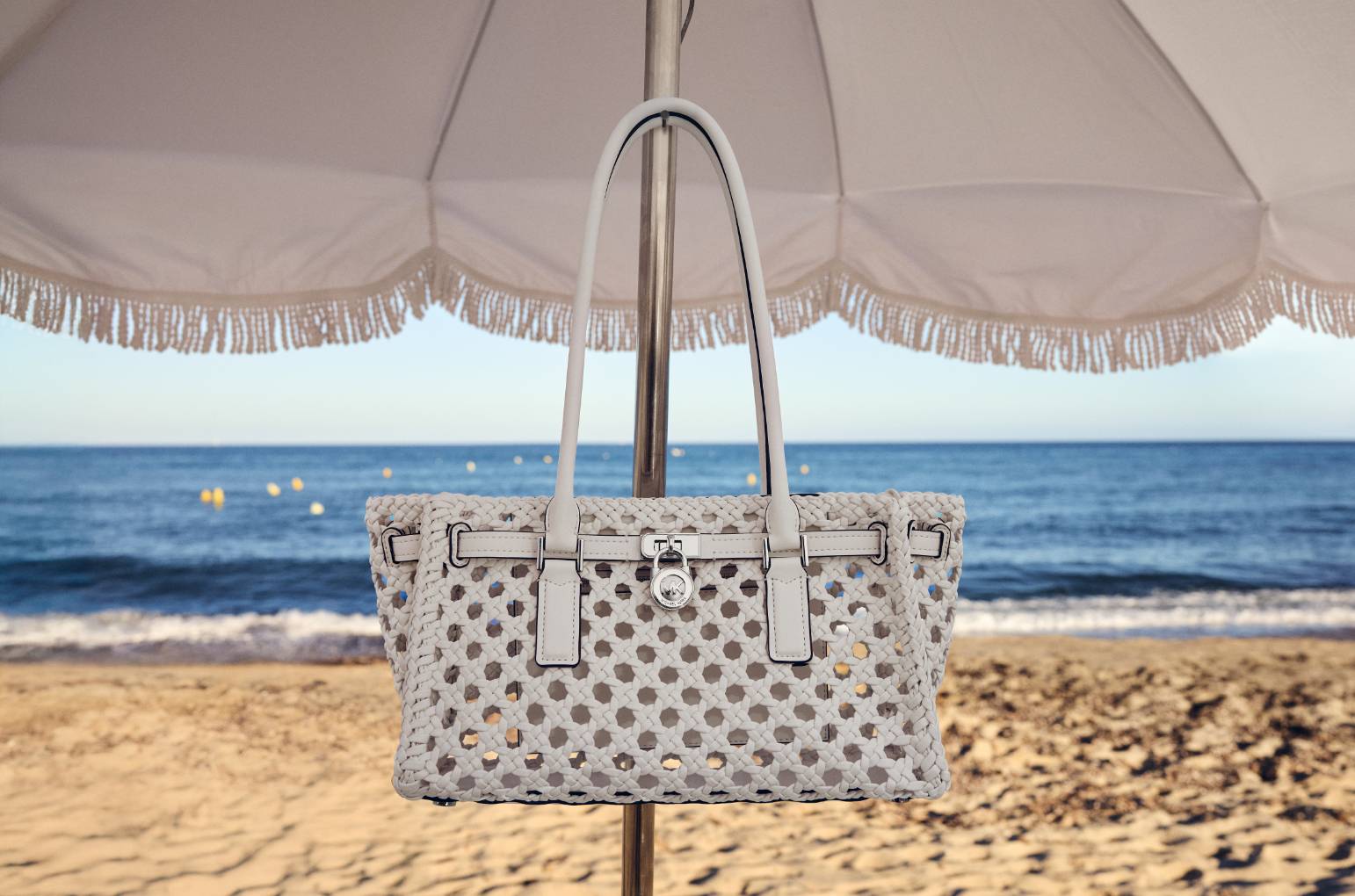 woven hamilton satchel