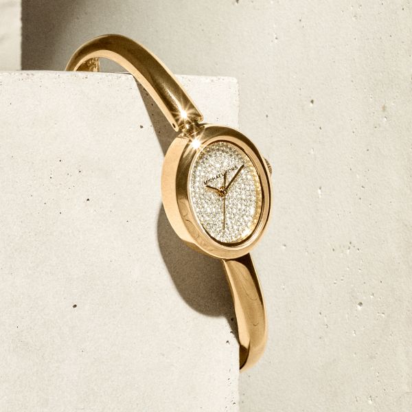 gold tone watch