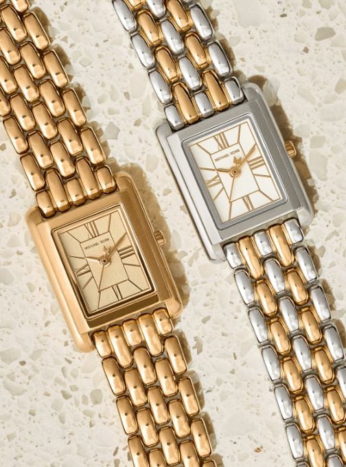 gold and silver watches