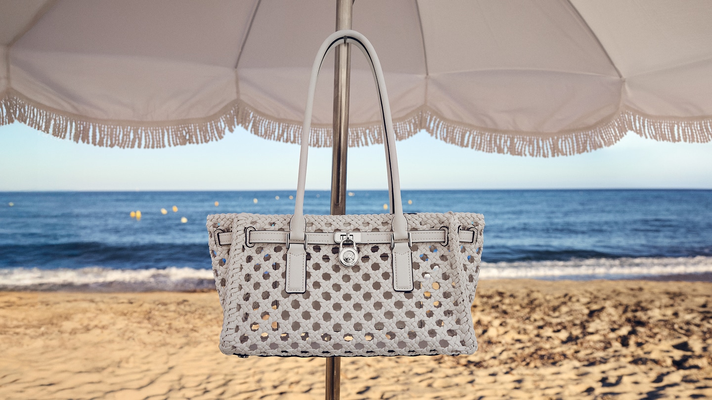 sac &agrave; &eacute;paule hamilton moderne blanc tiss&eacute;