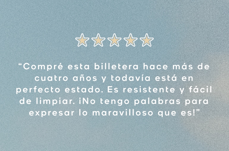 rese&ntilde;a sobre fondo en tono azul