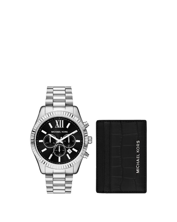 Men Watch & Card Case Set Image