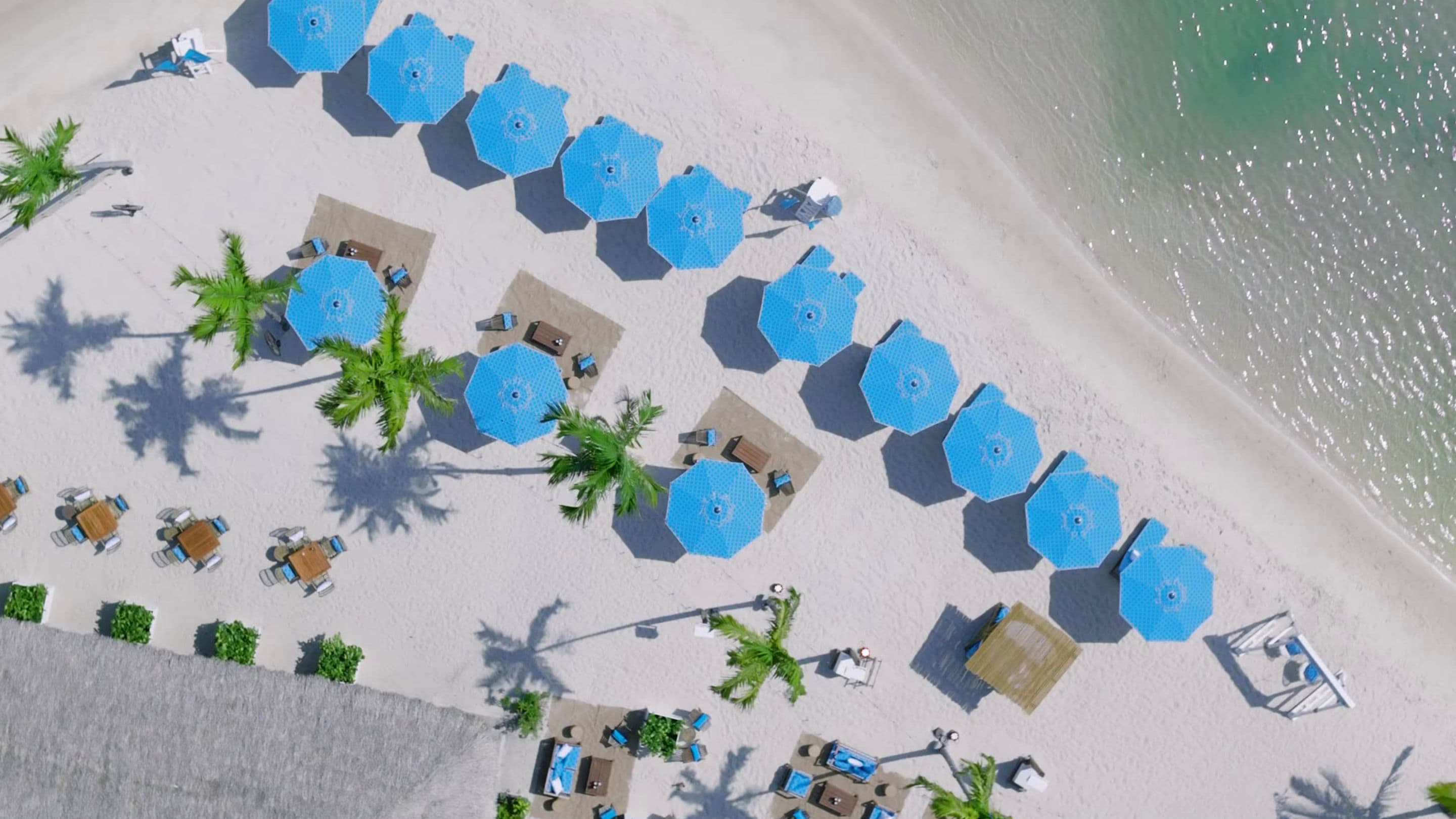 joia beach view from above